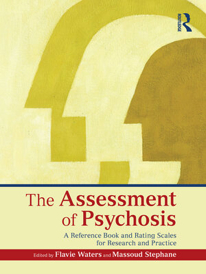 cover image of The Assessment of Psychosis